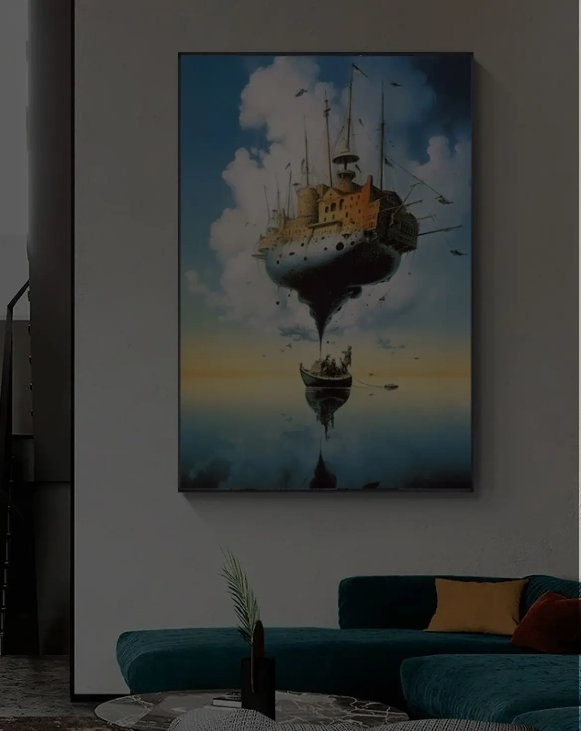 декорированная комната